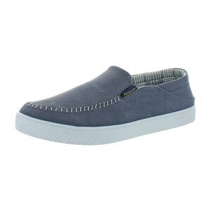 Pendleton Mens Point Magu Sneakers gray canvas loafer moccasins washable 10